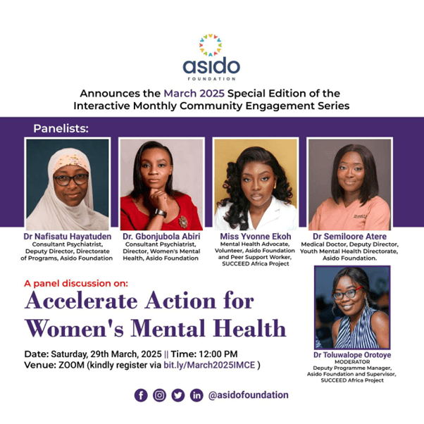 Accelerate Action for Women's Mental Health