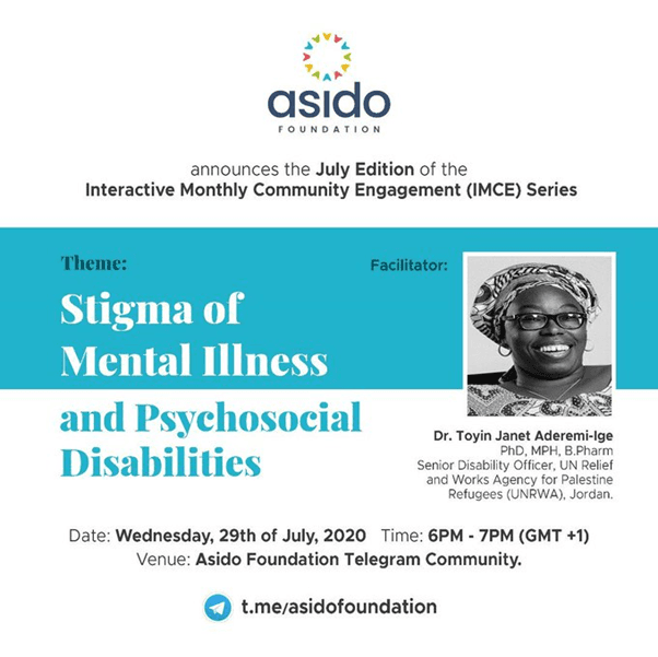 Stigma of Mental Illness and Psychosocial Disabilities