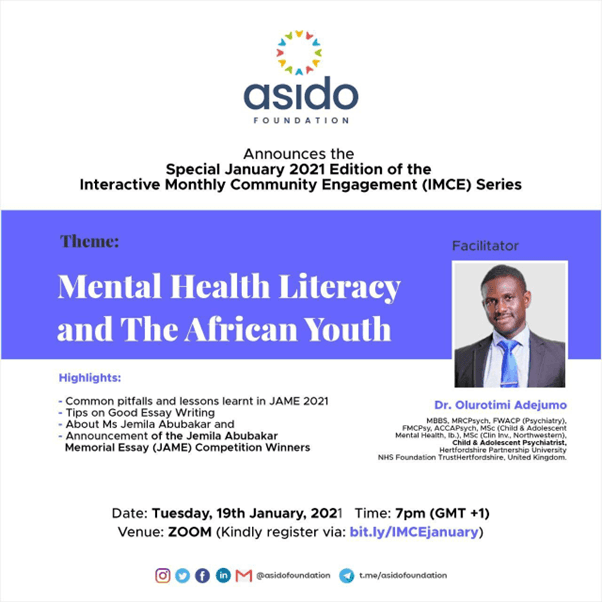 Mental Health Literacy and The African Youth