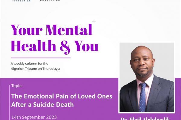 The Emotional Pain of Loved Ones After a Suicide Death