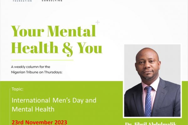 International Men’s Day and Mental Health